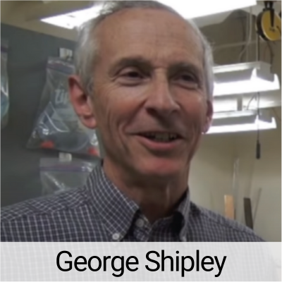 Volunteer George Shipley