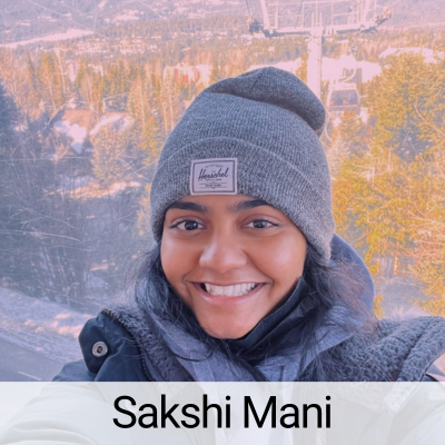 Volunteer Sakshi Mani